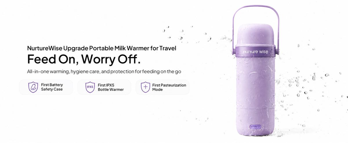 NurtureWise Portable Milk Warmer