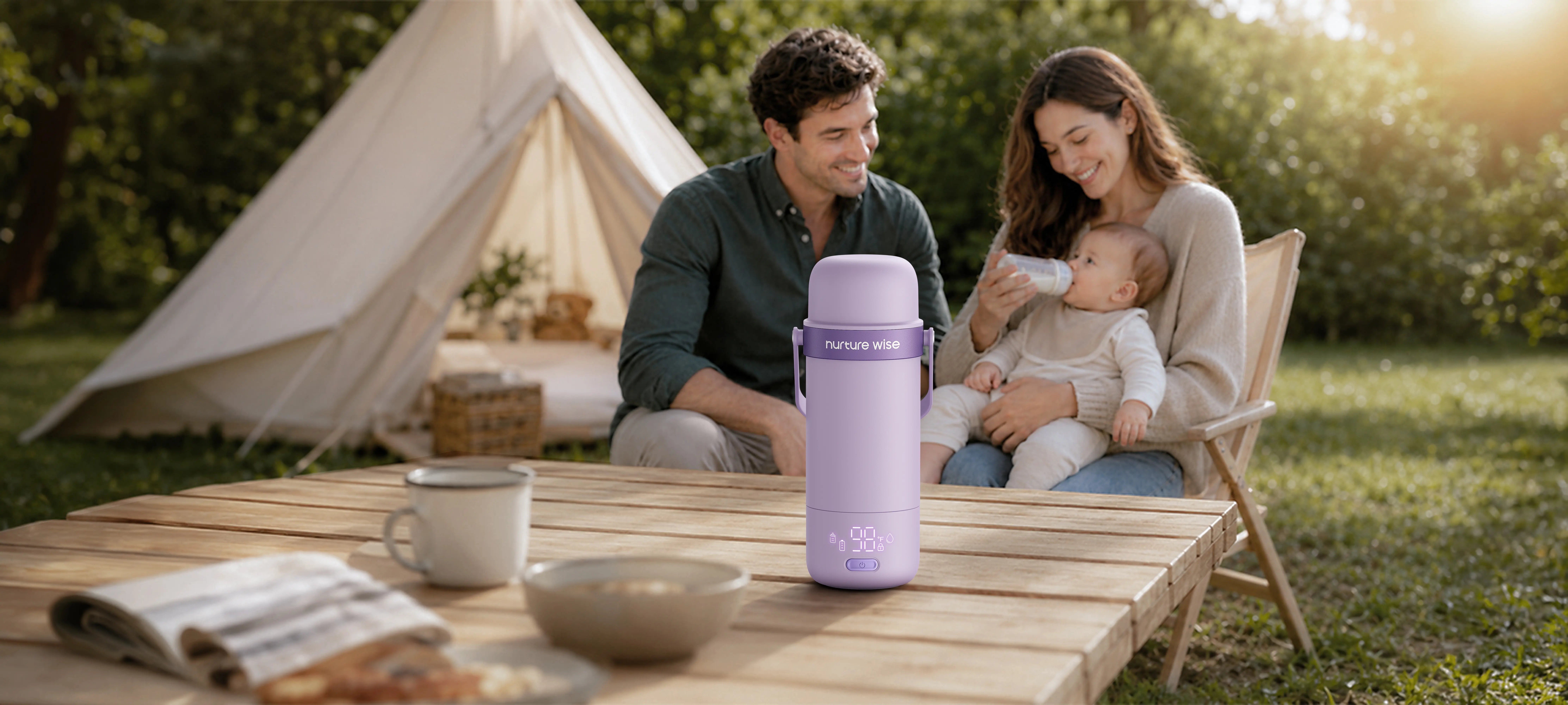 NurtureWise Portable Milk Warmer